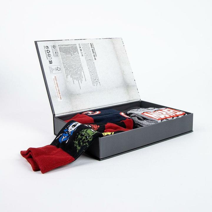 Produktbild Cerda MARVEL - Pack de 3 Paires de Chaussettes (Taille 38-45) (3er Pack, 38 - 45)