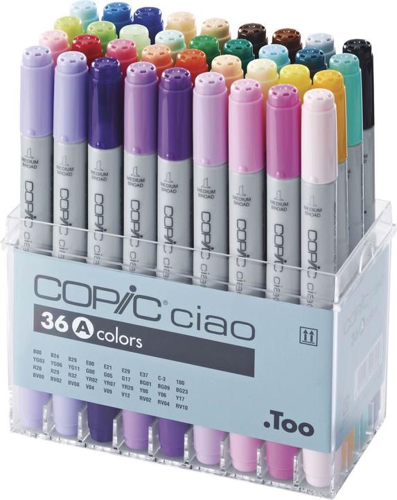 Produktbild Copic Ciao (Mehrfarbig, 3 mm, 36 x)