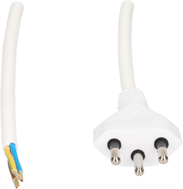 Actual product image Max Hauri TDLR mains cable H03VV-F3G0.75 type 12 (3 m)