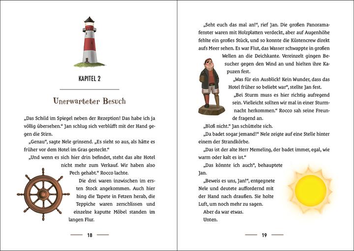 Actual product image Loewe Die Küstencrew (Band 3) - Diebstahl am Deich (German, Corner bandixen, Loewe children's books, Nathalie Kranich, 2023)