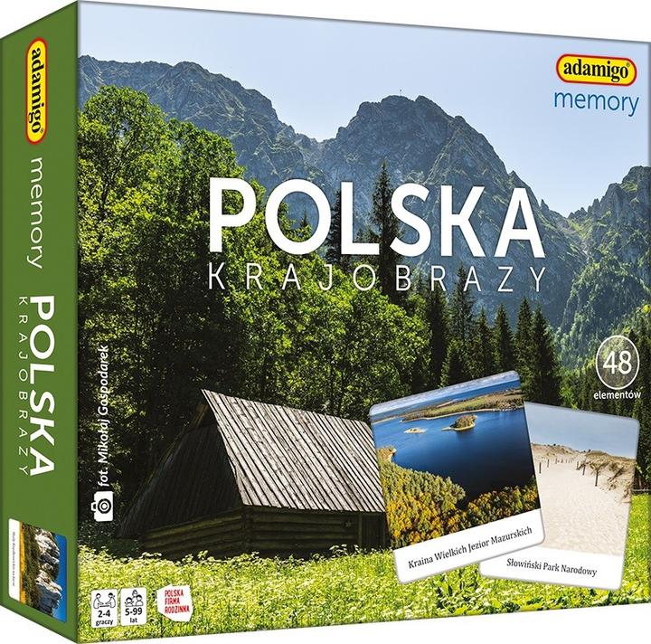 Produktbild Adamigo Memory-Spiel – Polen-Landschaften