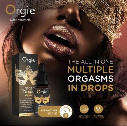 Immagine prodotto Orgie Orgasm Drops Vibe (15 ml)