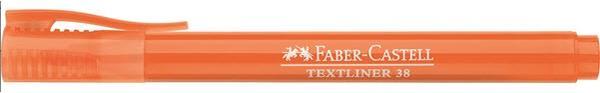 Actual product image Faber-Castell Highlighter 38 Pen shape (Orange, 5 mm, 1 x)