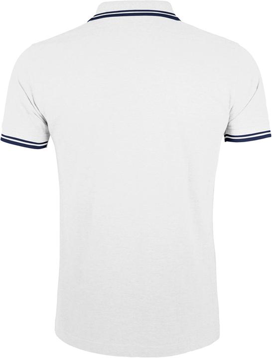 Actual product image Sols Pasadena Tipped Short Sleeve Pique Polo (L)