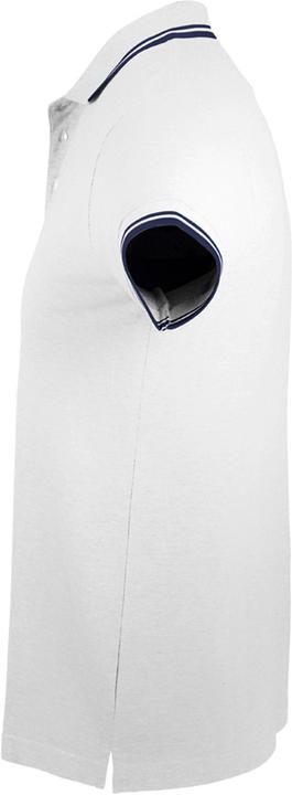 Actual product image Sols Pasadena Tipped Short Sleeve Pique Polo (L)