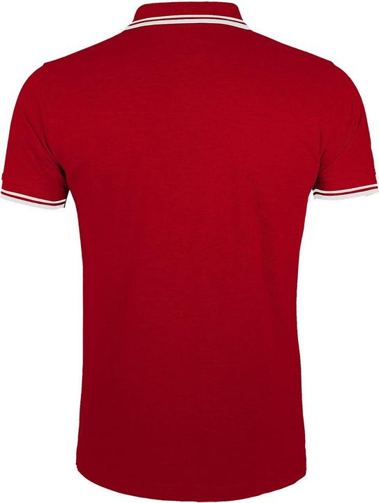 Actual product image Sols Pasadena Tipped Short Sleeve Pique Polo (S)
