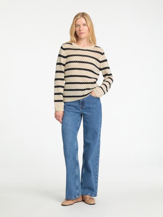 Produktbild Selected Femme Gestreifter Strickpullover (S)