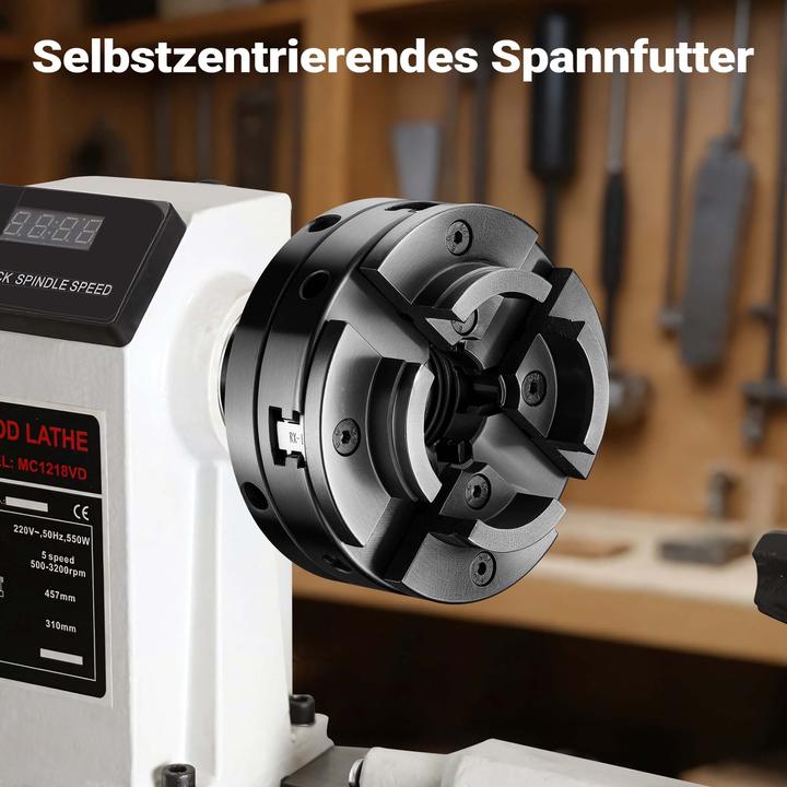 Actual product image Wiltec Replacement lathe chuck Lathe chuck M33 x 3.5 jaw chuck