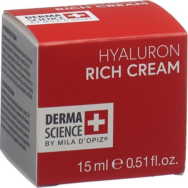 Produktbild Derma Science Hyaluron Rich Cream Creme (15 ml, 24h Creme)