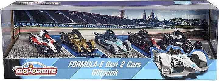 Actual product image Majorette Formula E Gen 2 Cars 5 Pieces Giftpack