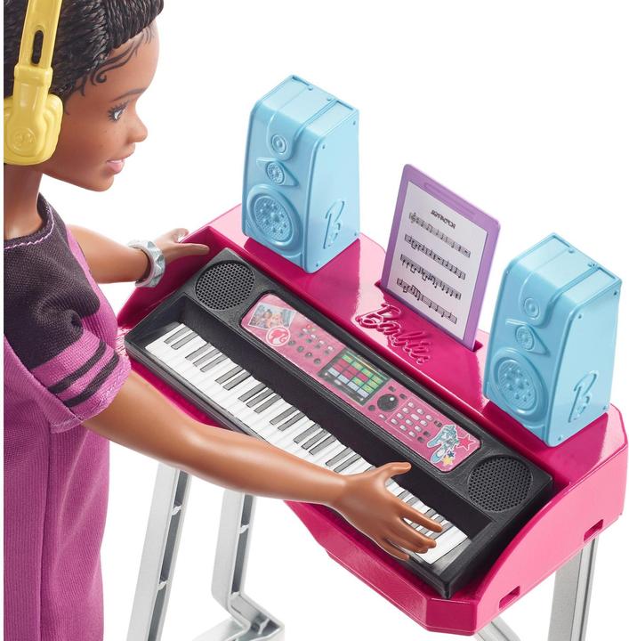 Produktbild Barbie Big City, Big Dreams Brooklyn Aufnahmestudio Spielset mit Puppe