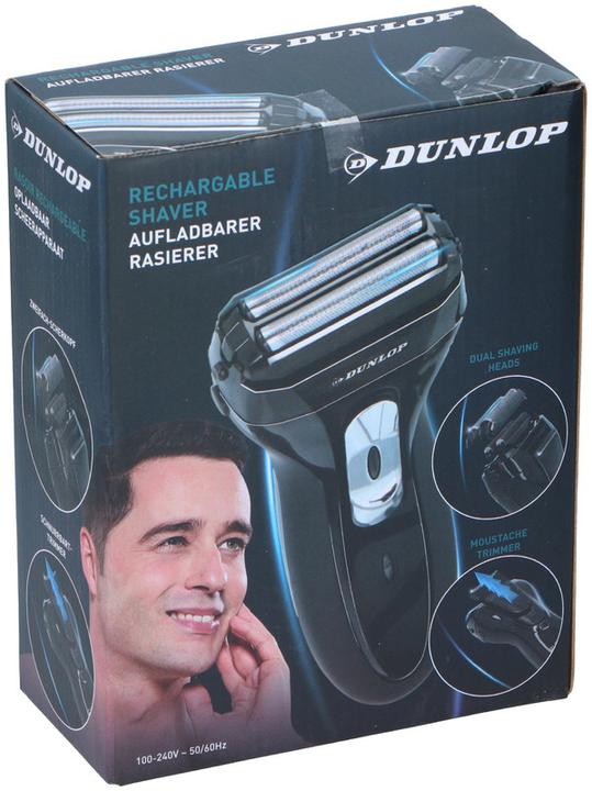 Actual product image Dunlop Shaver rechargeable