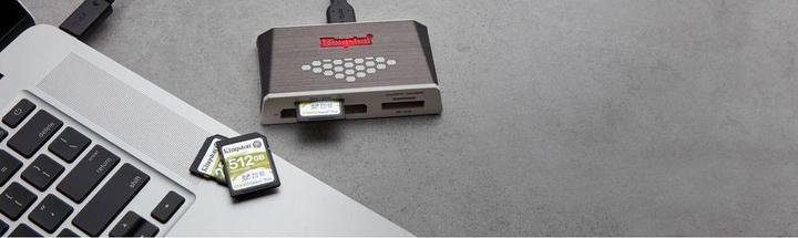 Actual product image Kingston Canvas Select Plus (512 GB, SDXC, U3, UHS-I)