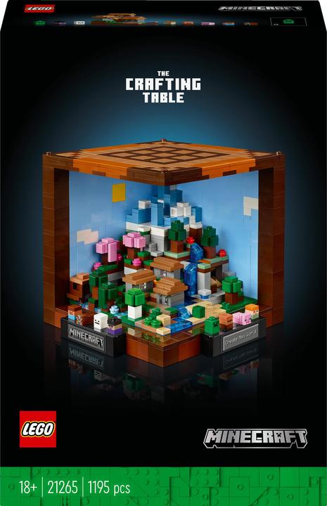 Actual product image LEGO The Crafting Table (21265, LEGO Minecraft)
