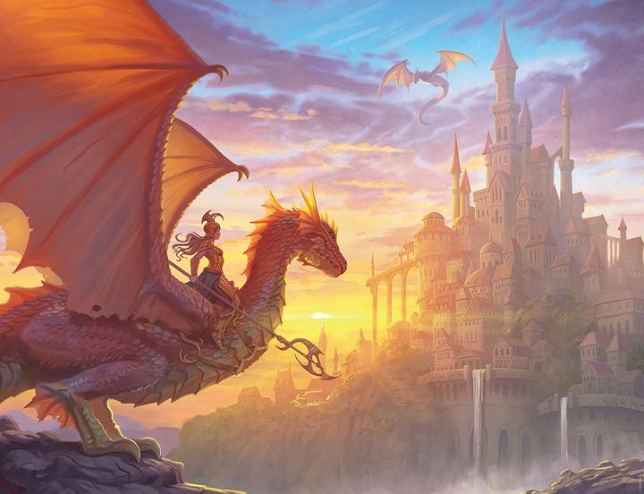 Image du produit Nathan Puzzle 2000 pieces Castle Protectors (Fantasy Collection) (2000 pièces)