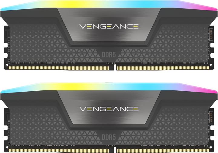 Image du produit Corsair Vengeance RGB (2 x 32GB, 6000 MHz, RAM DDR5, DIMM)
