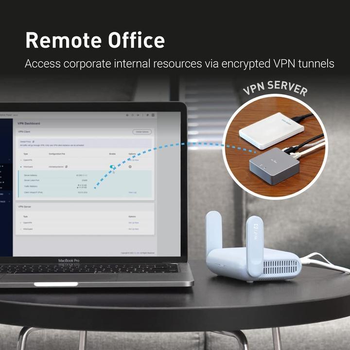 Produktbild iNET Pocket-Sized WiFi 6 Wireless Travel Gigabit Router
