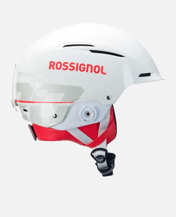 Actual product image Rossignol Hero Slalom Impacts + Chinguard White (52 - 55 cm)