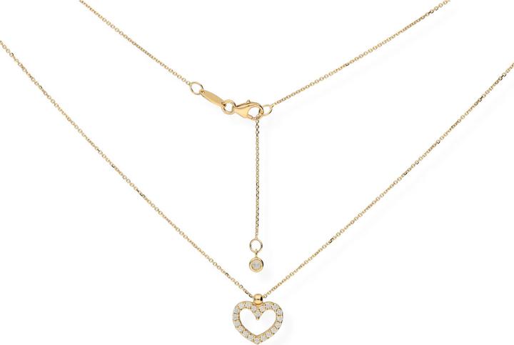 Actual product image Carat Hearts (Gold 18ct, 45 cm)