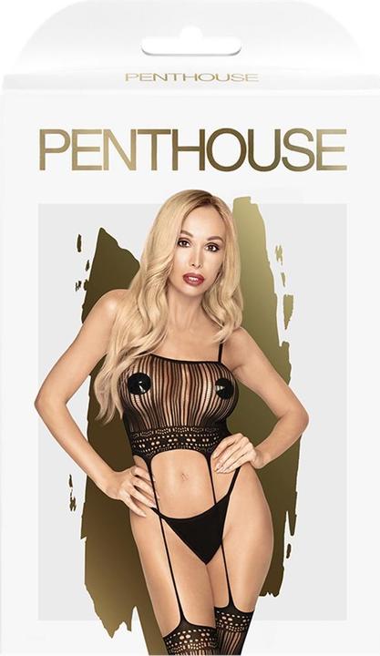 Actual product image Penthouse Lingerie Sex dealer - Two-in-one bodystocking - black (XL)
