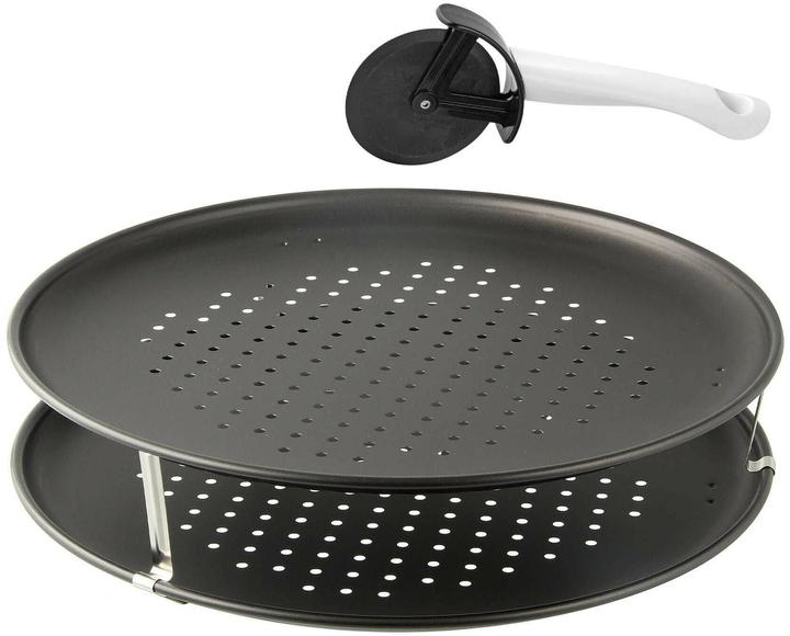 Produktbild Zenker Pizzablech Special – Countries Ø 32 cm, 3-teilig