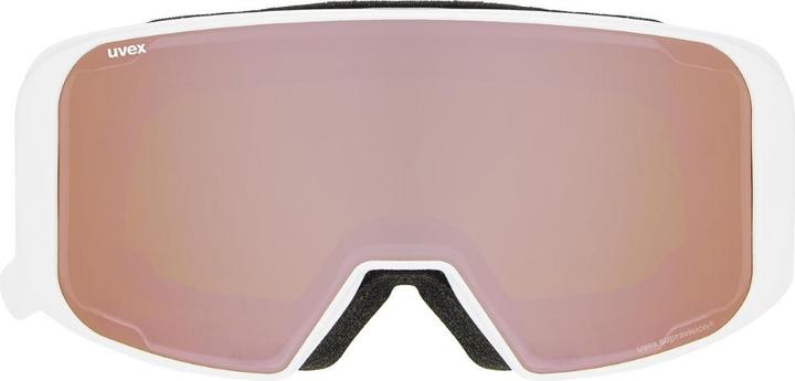 Immagine prodotto Uvex Sports Unisex - adulti, occhiali da sci saga TO, con lenti intercambiabili, bianco/rosa-LGL, taglia unica