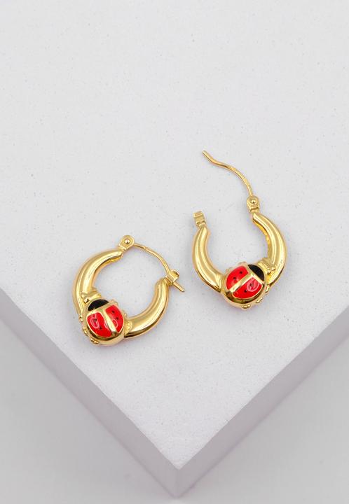Actual product image Muau Lucky beetle (750/18 K Gold)