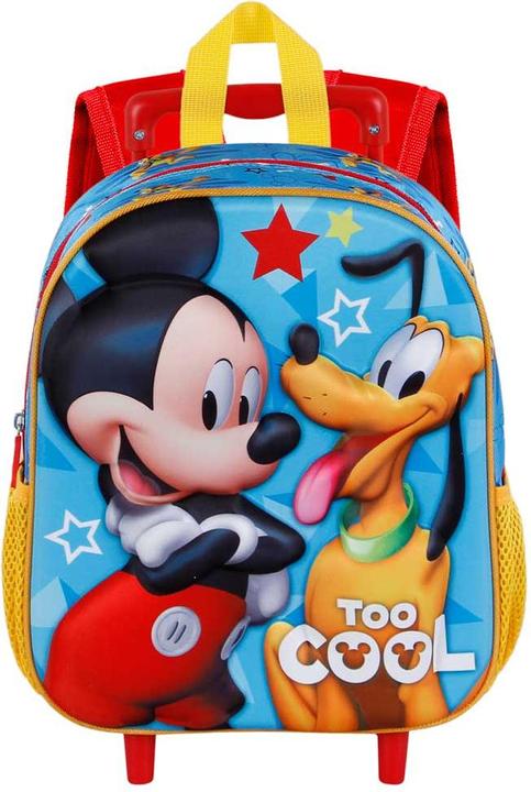 Produktbild Karactermania Mickey Mouse Pal-Small 3D Backpack with Wheels, Blue, 26 x 34 cm, Capacity 12.5 L (12.50 l)