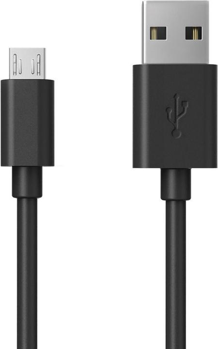 Produktbild RealPower Micro-USB Sync- und Ladekabel (0.60 m, USB 2.0)