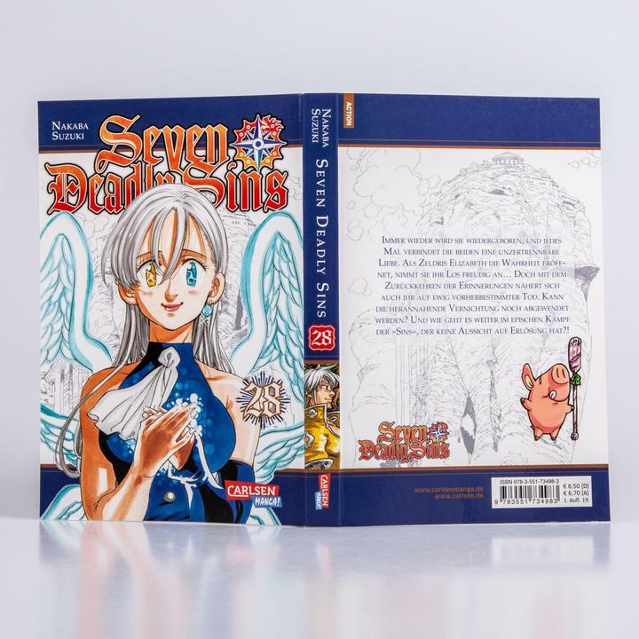 Actual product image Seven Deadly Sins 28 (German, Suzuki Nakaba, 2019)