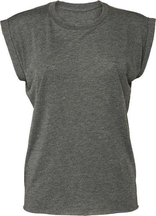 Bella Canvas MuscleTShirt gerollte Ärmel