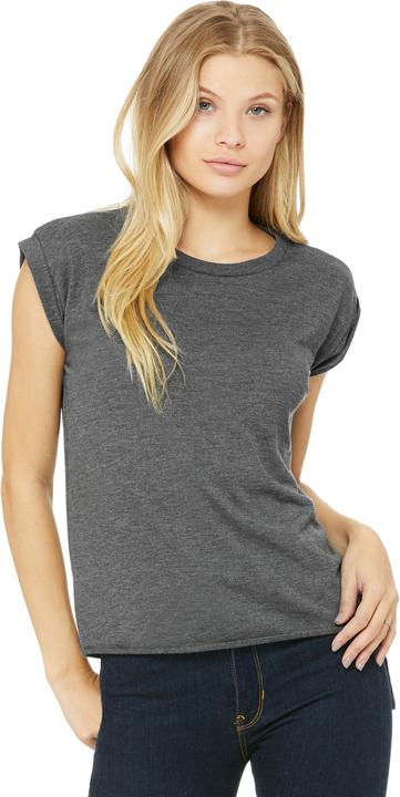 Image du produit Bella Canvas MuscleTShirt manches roulées (XL)