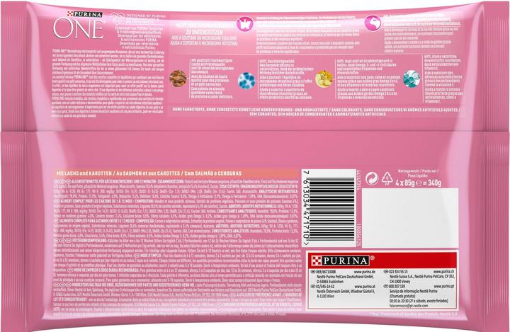 Immagine prodotto Purina ONE Junior (Junior, 4 pz., 85 g)