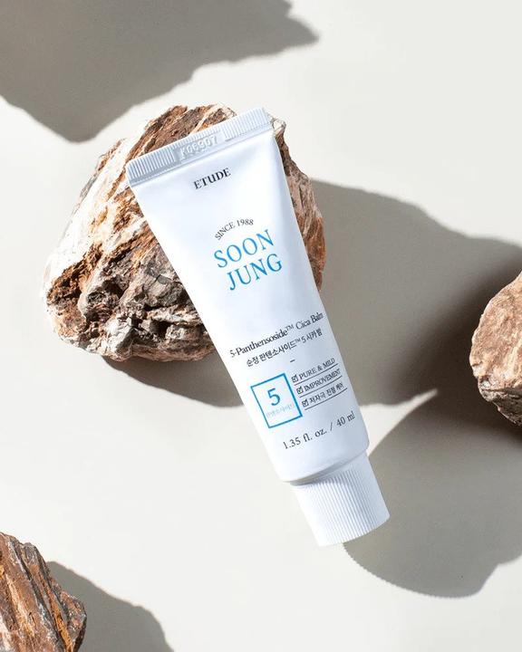 Actual product image Etude House Soon Jung 5-Panthensoside Cica Balm (40 ml, Face balm)