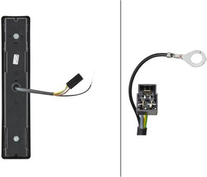 Actual product image Hella Tail light left or right halogen for FENDT (P21V)