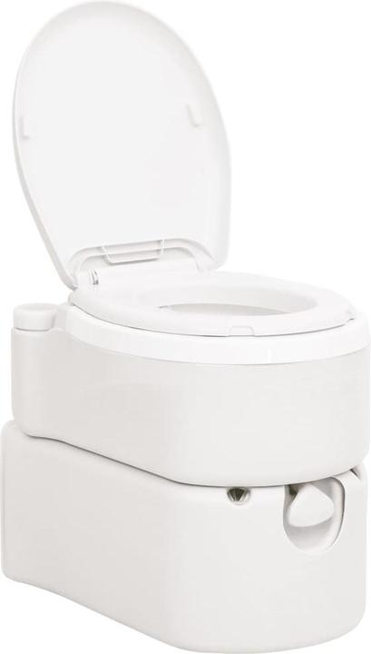 Produktbild VidaXL Camping-Einbautoilette Weiss 24+17 L HDPE & PP