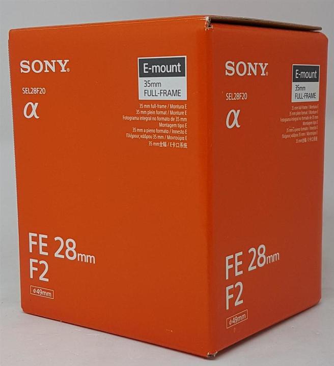Produktbild Sony FE 28mm f/2 (Sony E, APS-C / DX, Vollformat)