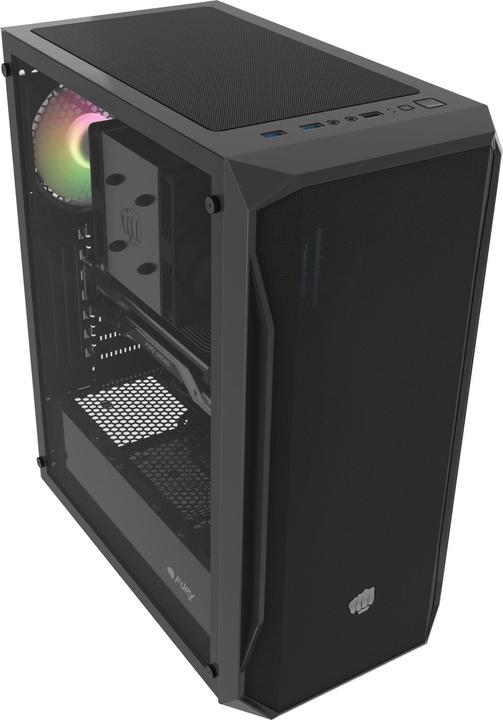Image du produit Fury Obudowa OBUDOWA SHOBO SH4 RGB MIDI TOWER Z OKNEM CZARNA (ATX, mATX, Mini-ITX)