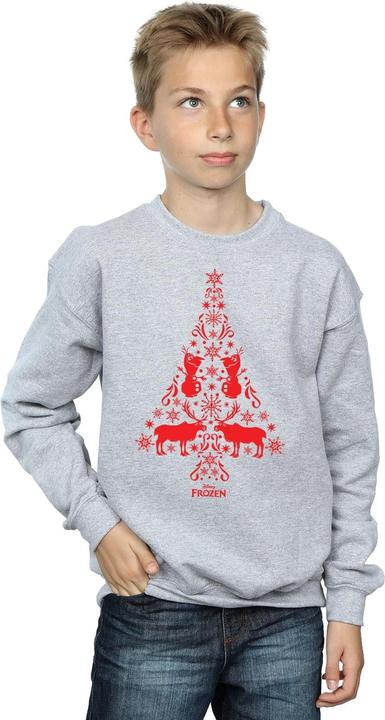 Actual product image Disney Boys Frozen Christmas Tree Sweatshirt (140, 146)