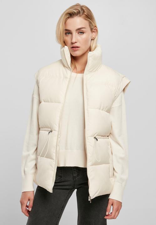 Actual product image Urban Classics Ladies Waisted Puffer Vest (XL)
