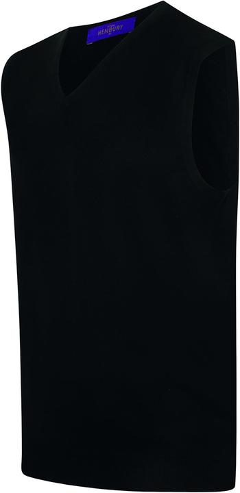Actual product image Henbury Fine knit jumper with V-neck (M)