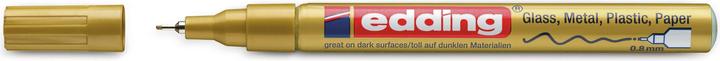 Immagine prodotto Edding 780 Marcatore a vernice lucida (Oro, 0.80 mm, 1 x)