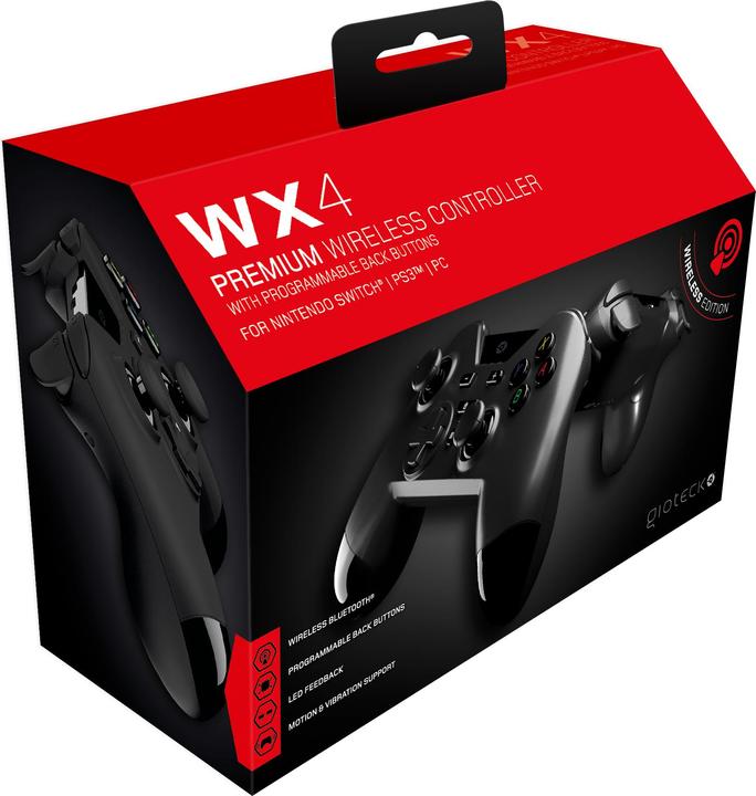 Produktbild Gioteck WX-4 Wireless Premium Bluetooth LED Controller Black (Switch)