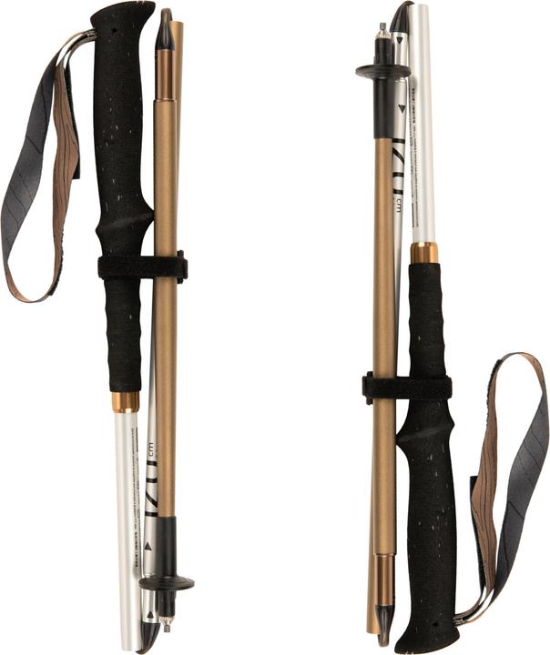 Produktbild Kiprun Trailrunningstöcke recyceltes Aluminium faltbar 3 Teile - 500 (115 cm)
