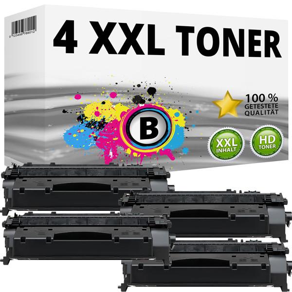 Actual product image Druckfuxx 4x Toner für Canon 719H LBP-251 dw LBP-252 dw MF-411 dw MF-416 dw MF-5