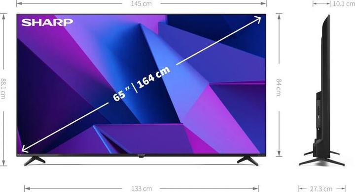 Produktbild Sharp Aquos 65FN2EA (65", FN2, LED, 4K)