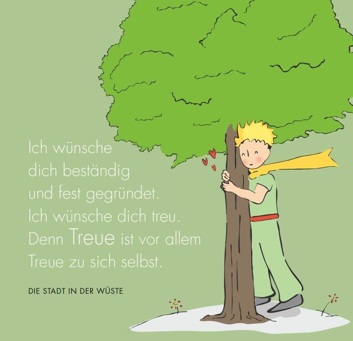 Produktbild Aufsteller Spiral Wünsche kleine Prinz (Deutsch, Antoine de Saint Exupéry, 2023)