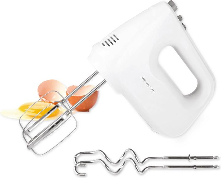 Actual product image Emerio Hand mixer with dough hook, Slow Start function, Turbo (250 W)