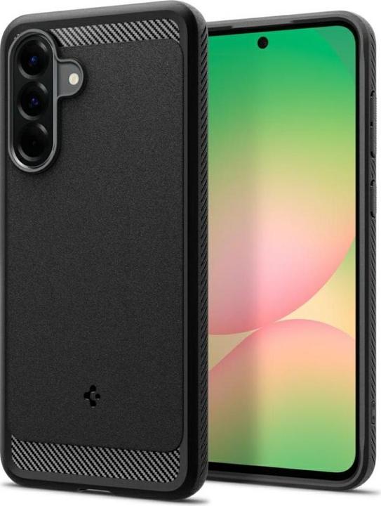 Actual product image Spigen - Rugged Armor - Samsung Galaxy A56 5G - Black (Samsung Galaxy A56)