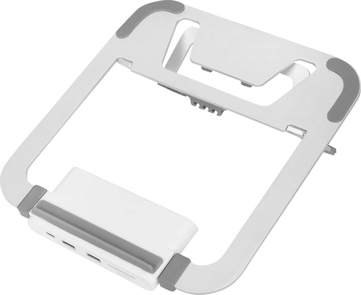 Immagine prodotto Digitus Supporto variabile per notebook con docking station USB-C™ integrata, 8 porte (USB-C, 8 Porti)